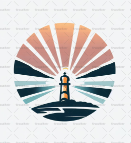 Leuchtturm bei Sonnenuntergang